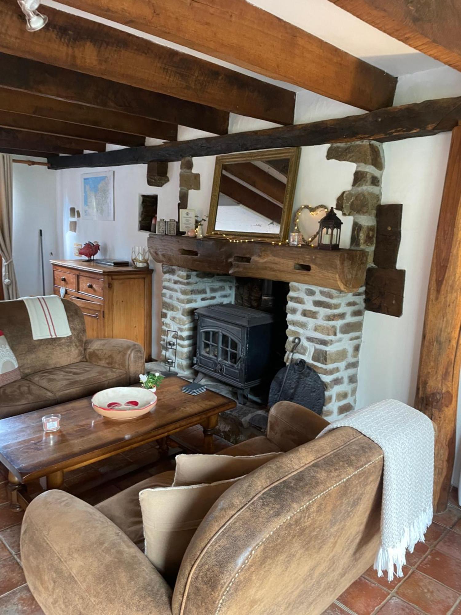 La Cahudiere Saint-Martin-de-Landelles ภายนอก รูปภาพ